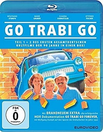Go Trabi Go - Teil eens und zwee in eener Schachtel - Box, 1 Blu-ray