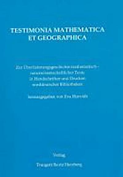 Testimonia Mathematica et Geographica