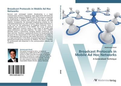 Broadcast Protocols in Mobile Ad Hoc Networks