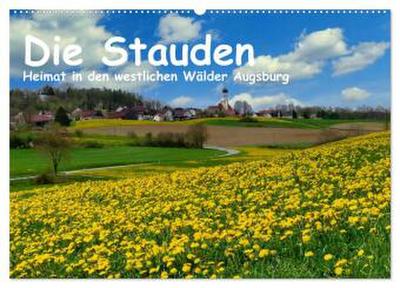 Die Stauden - Heimat in den westlichen Wälder Augsburg (Wandkalender 2026 DIN A2 quer), CALVENDO Monatskalender