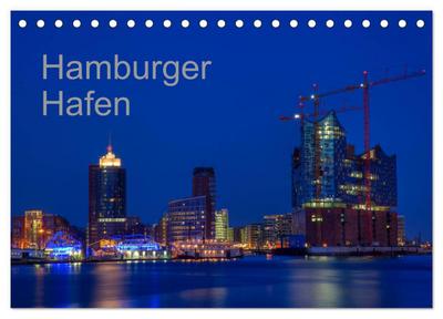 Hafen Hamburg (Tischkalender 2026 DIN A5 quer), CALVENDO Monatskalender