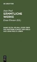Selina, oder Über die Unsterblichkeit der Seele. A