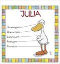 Julia. Namenskalender - Johann Mayr