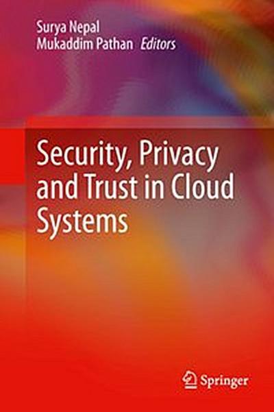 Security, Privacy and Trust in Cloud Systems