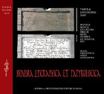 Minima Epigraphica et Papyrologica. Anno XVI-XVII. 2013-2014 fasc. 18-19.