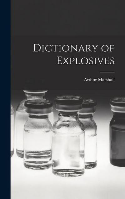Dictionary of Explosives