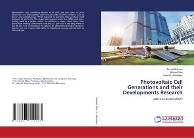Photovoltaic Cell Generations and their Developments Research