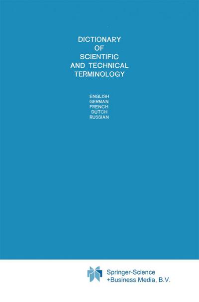 Dictionary of Scientific and Technical Terminology