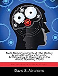 Meta-Meaning in Context: The Military Application 