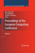 Proceedings of the European Computing Conference