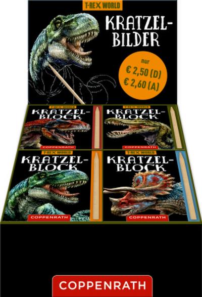 Kratzelbilder (T-Rex World)