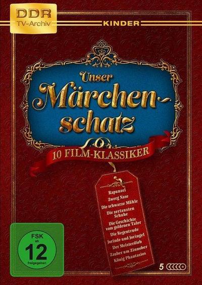 Unser Märchenschatz - 10 Film-Klassiker, 5 DVD