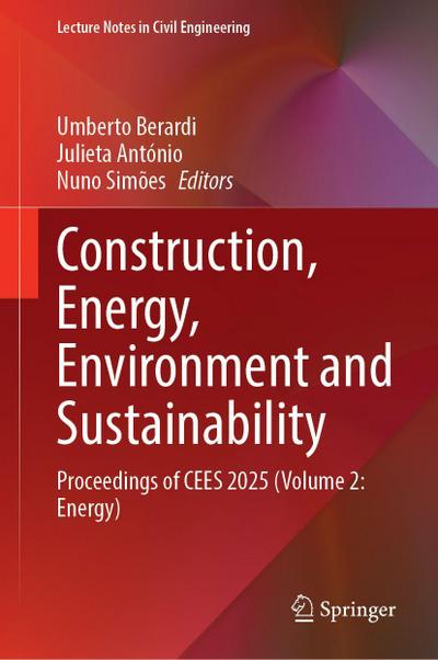 Construction, Energy, Environment and Sustainability