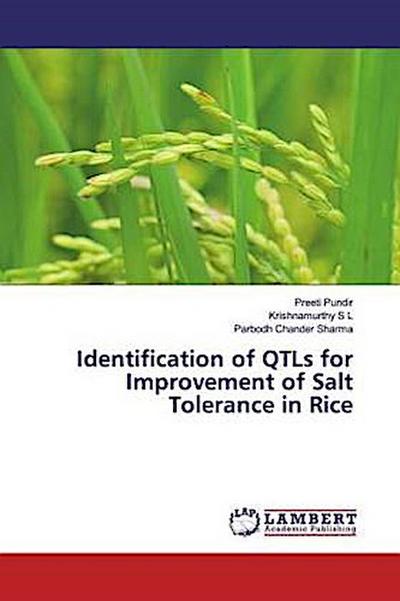Identification of QTLs for Improvement of Salt Tolerance in Rice