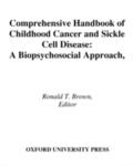 Comprehensive Handbook of Childhood Cancer and Sic