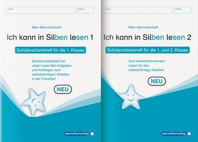 Ich kann in Silben lesen 1 und 2 - Schülerarbeitshefte für die 1. und 2. Klasse