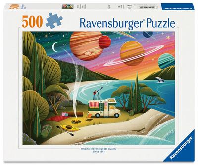 Erwachsenenpuzzle 500 Teile - Camping unter dem Kosmos