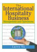 The International Hospitality Business