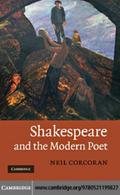 Shakespeare and the Modern Poet