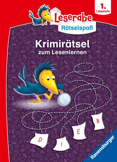 Ravensburger Leserabe Rätselspaß - Krimirätsel zum Lesenlernen ab 6 Jahren - 1. Lesestufe