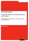 Außenkulturpolitische Herausforderungen und Chance