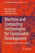 Machine and Computing Technologies for Sustainable