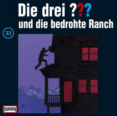 Die drei ??? 033 und die bedrohte Ranch (drei Fragezeichen) CD - Alfred Hitchcock