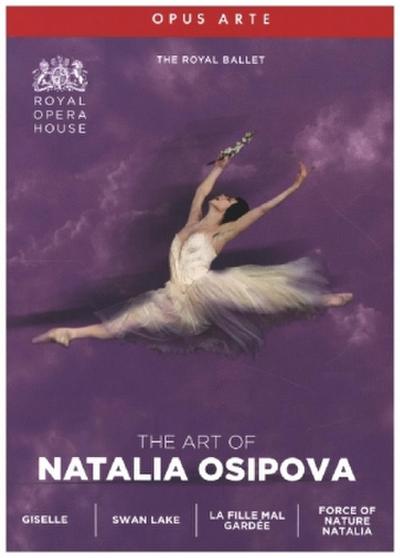 The Art of Natalia Osipova, 4 DVD