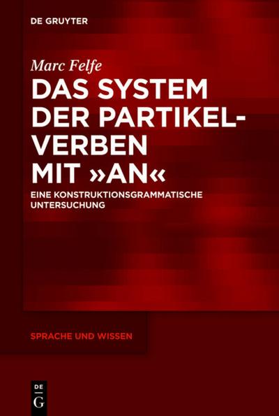 Das System der Partikelverben mit "an"