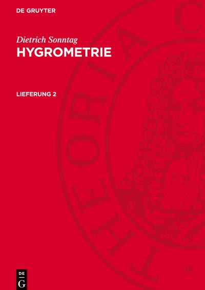 Hygrometrie, Lieferung 2, Hygrometrie Lieferung 2
