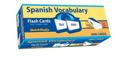 Spanish Vocabulary Flash Cards (1000 cards)
