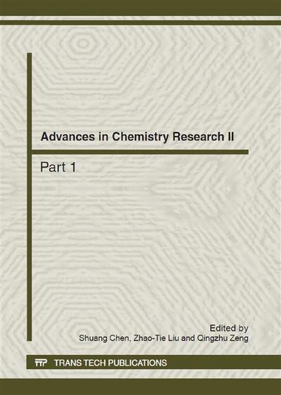 Advances in Chemistry Research II