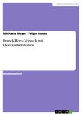Franck-Hertz-Versuch mit Quecksilberatomen