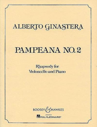 Pampeana no.2 Rhapsodyfor violoncello and piano