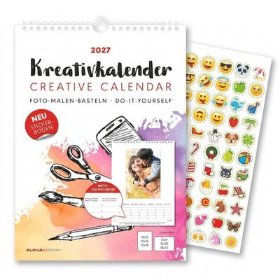 Kreativkalender A4 Notiz 2027
