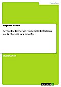 Bernard le Bovier de Fontenelle: Entretiens sur la pluralité des mondes