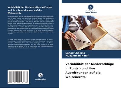 Variabilität der Niederschläge in Punjab und ihre Auswirkungen auf die Weizenernte