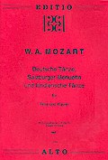 Deutsche Tänze, Salzburger Menuette und ländlerische Tänze Band 1für Flöte und Klavier