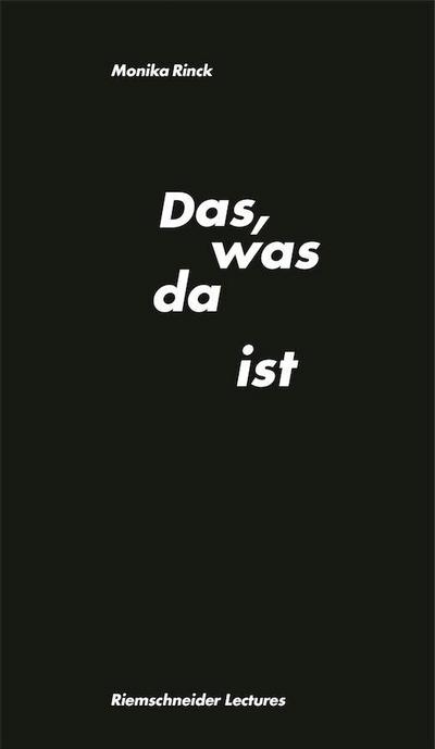 Das, was da ist: Zufall als Verfahren