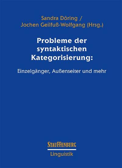 Probleme der syntaktischen Kategorisierung: