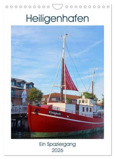 Heiligenhafen Ein Spaziergang (Wandkalender 2026 DIN A4 hoch), CALVENDO Monatskalender