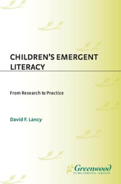 Children’s Emergent Literacy