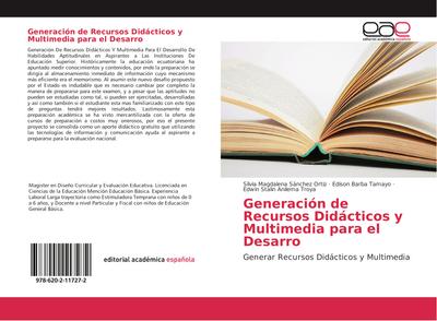 Generación de Recursos Didácticos y Multimedia para el Desarro