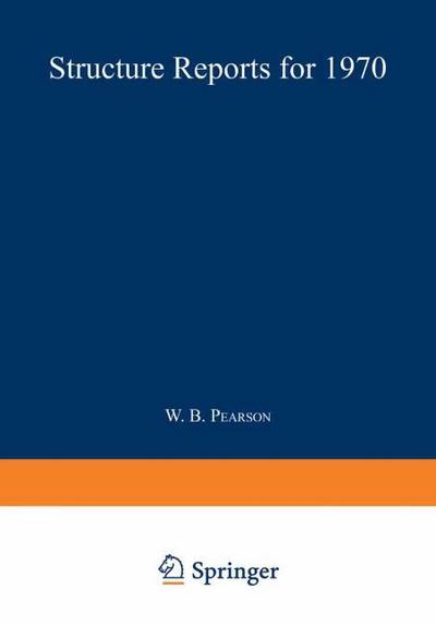 Structure Reports for 1970