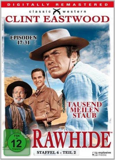 Rawhide - Tausend Meilen Staub. Season.6.2, 4 DVDs
