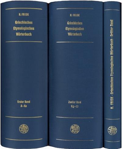 Griechisches Etymologisches Wörterbuch Band 2