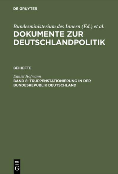 Truppenstationierung in der Bundesrepublik Deutschland