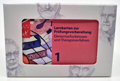 Heilpraktiker Psychotherapie - 200 Lernkarten Elementarfunktionen und die drei Säulen der psychiatrischen Therapie (Teil 1)