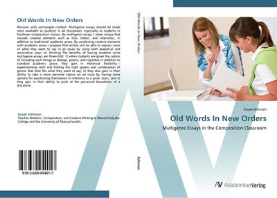 Old Words In New Orders