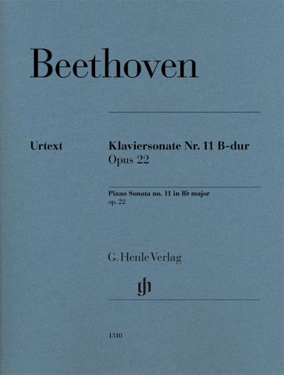 Beethoven, Ludwig van - Klaviersonate Nr. 11 B-dur op. 22
